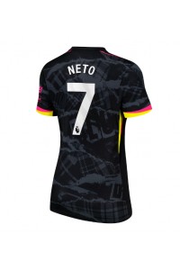 Chelsea Pedro Neto #7 Fotballdrakt Tredje Klær Dame 2024-25 Korte ermer